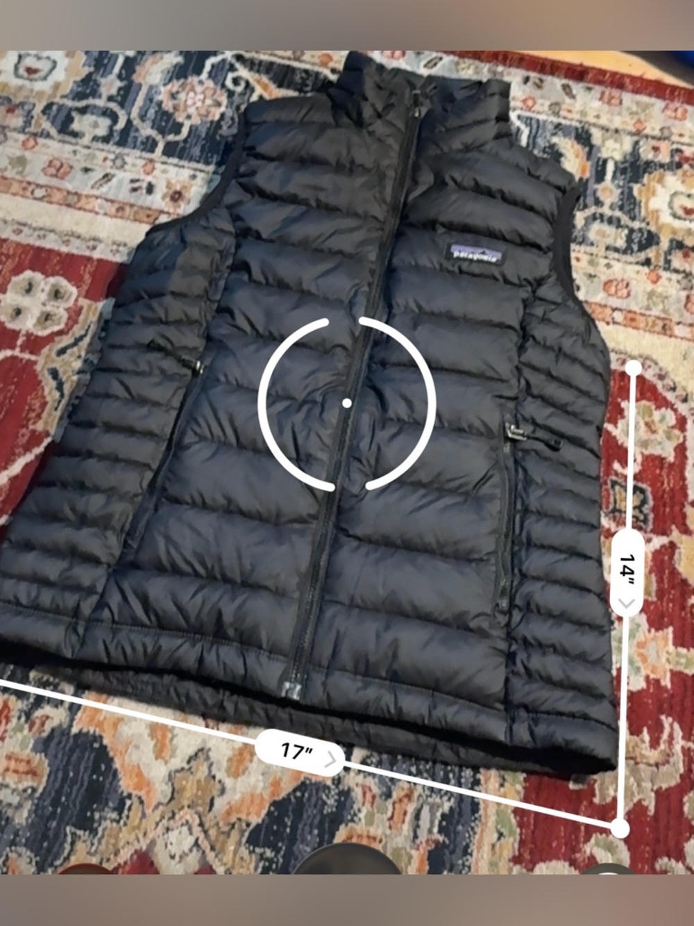 Patagonia Goosedown Vest Women’s Size XS Black - Picture 6 of 6